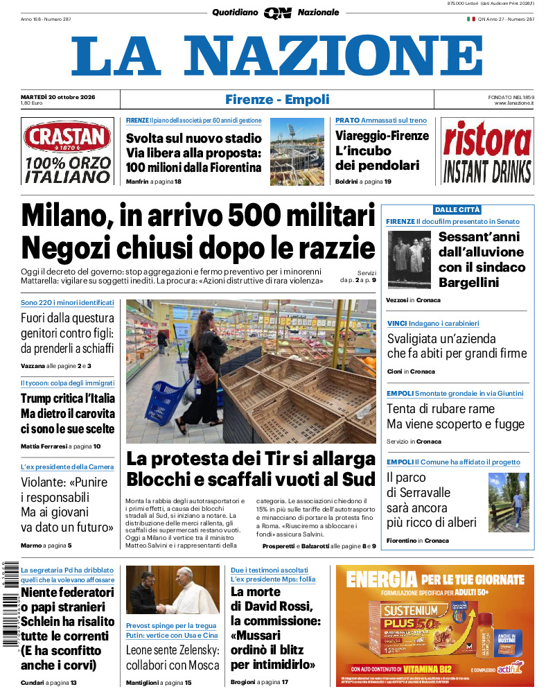 Prima-pagina-la nazione-edizione-di-oggi-20261020